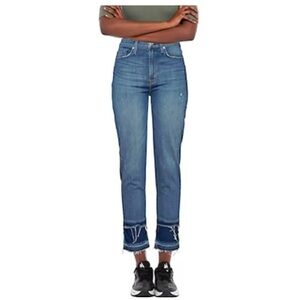 Hudson Jeans | Zoey High Rise Straight Cropped Jeans | 25